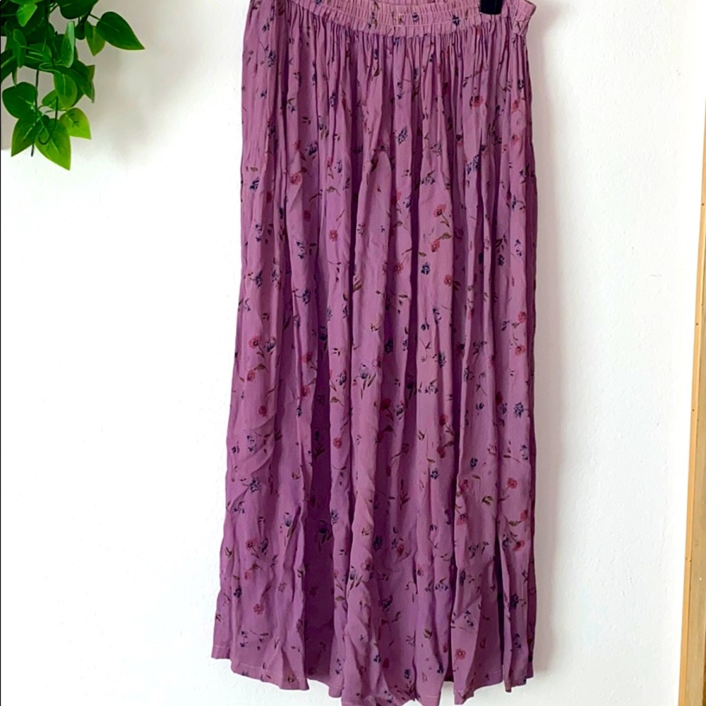 Floral Maxi Skirt